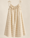 Vestido de mujer de panalillo, vista frontal