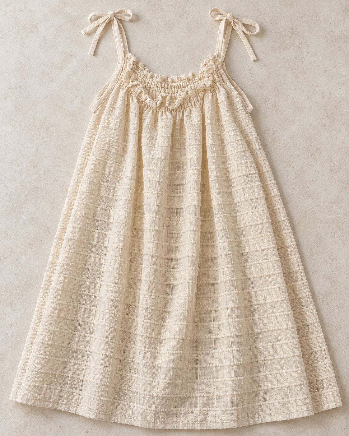 Vestido de mujer de panalillo, vista adicional